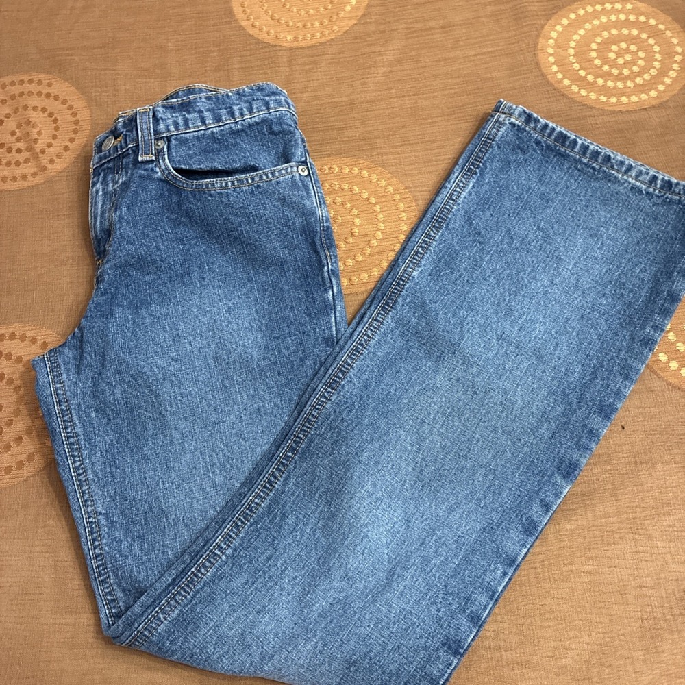 Vintage Womens Ralph Lauren Low Rise Flare Jean Size 1/2X31.5" Boho Y2K